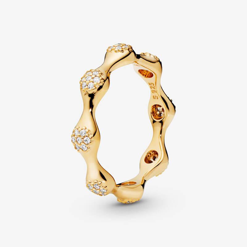 Reflections Gold Rings
