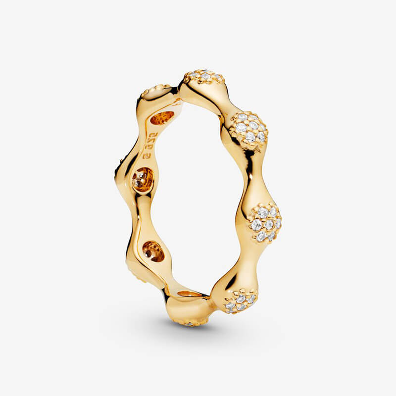 Reflections Gold Rings