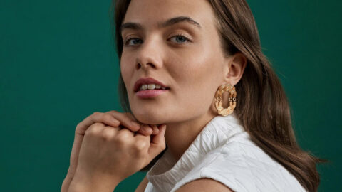 The North Earrings Bronze