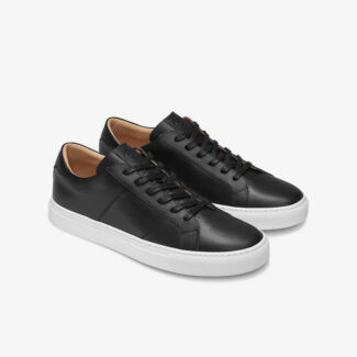Black mesh sock sneakers