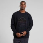 Black Stripes Stone Sweatshirt