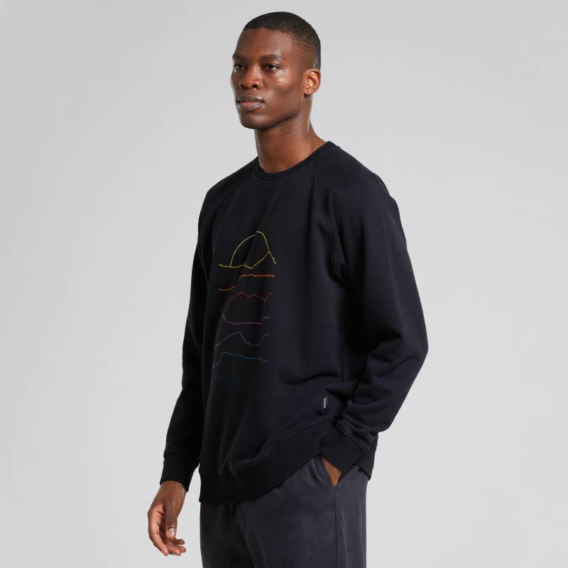 Black Stripes Stone Sweatshirt