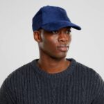 Blue Rockstar Plain Hat