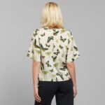 Odense Blouse Butterfly White